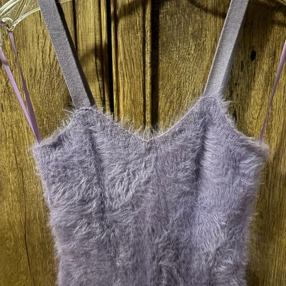 Fabletics 90’s Mini Dress in Violetta, size large - Picture 5 of 16